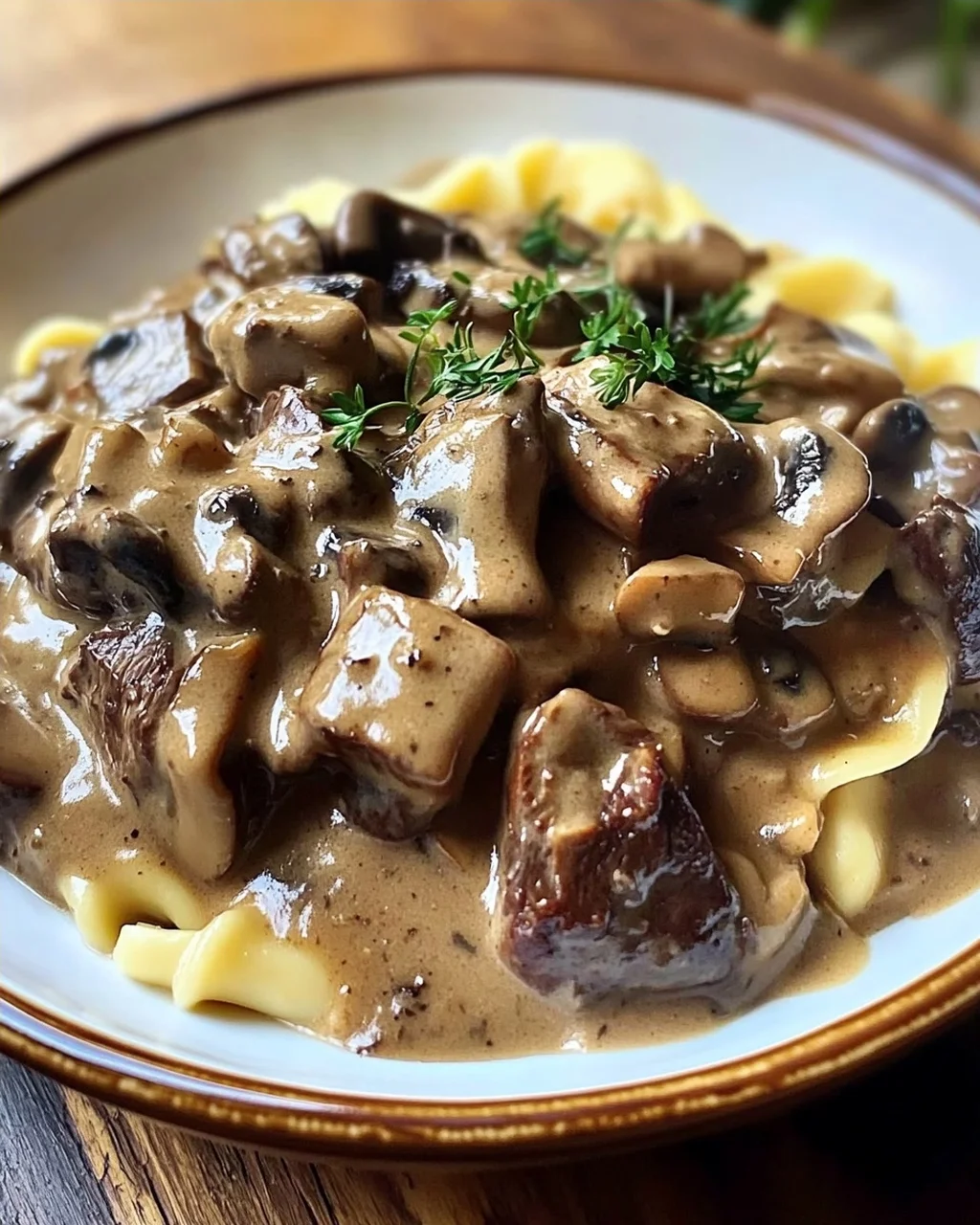 Ballerina Farm’s Rindfleisch Stroganoff – Halal Recipe