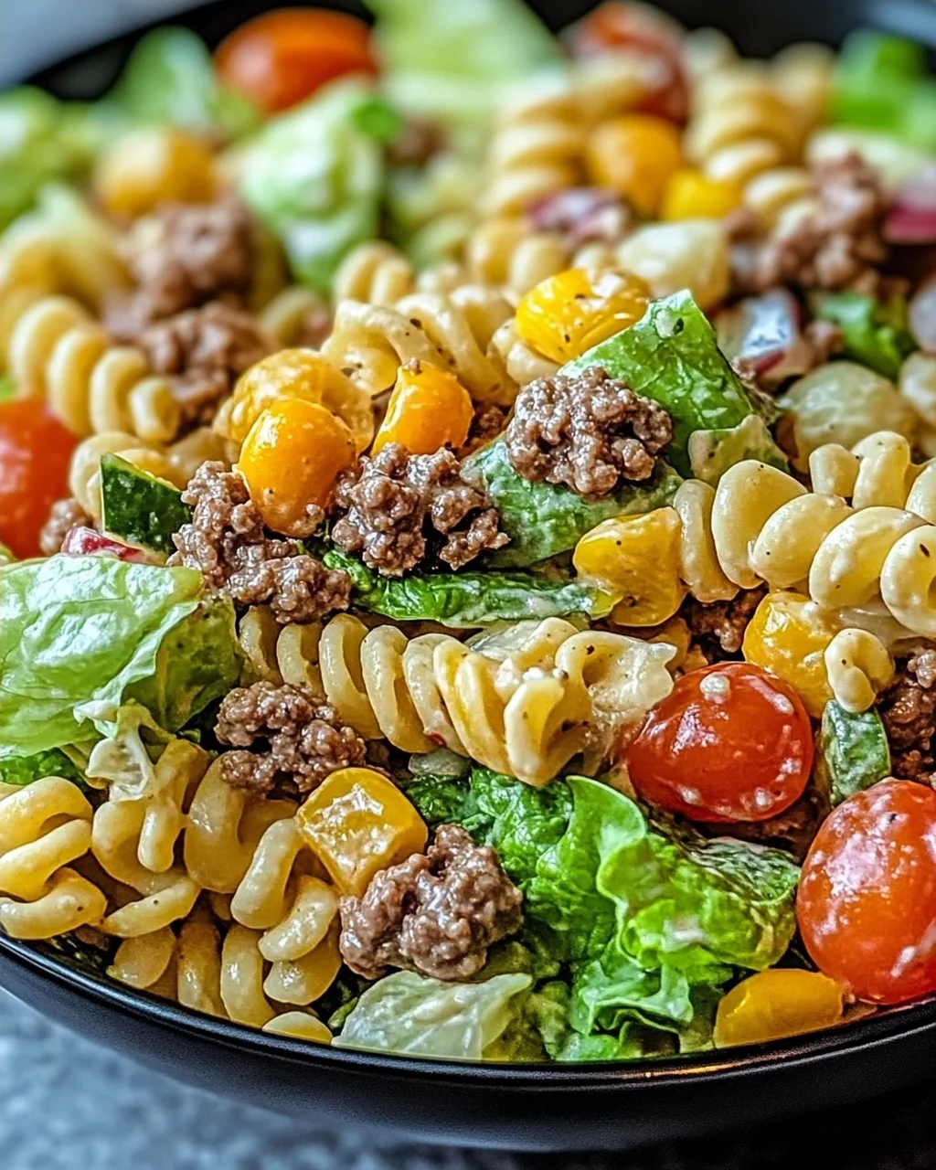 Big Mac Nudelsalat: Burgerflair in einer Schüssel