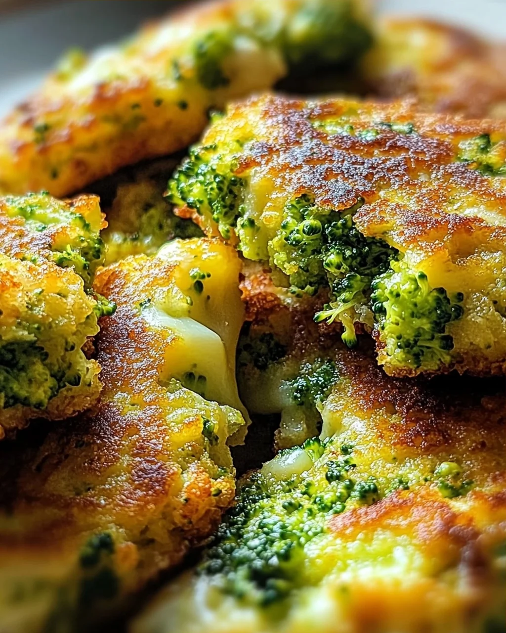 Brokkoli-Käse-Puffer