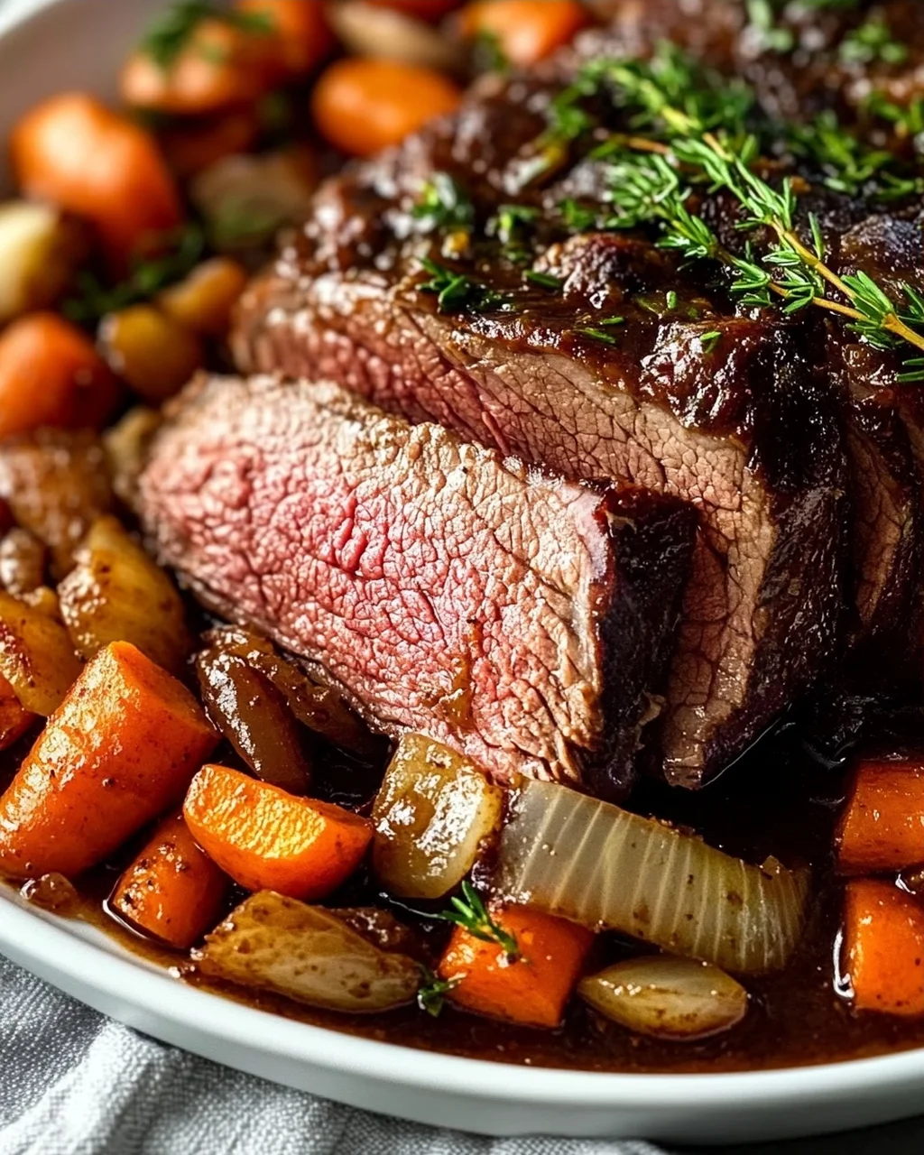 Butterzarter Rinderbraten im Dutch Oven: Butterzart & voller Aroma