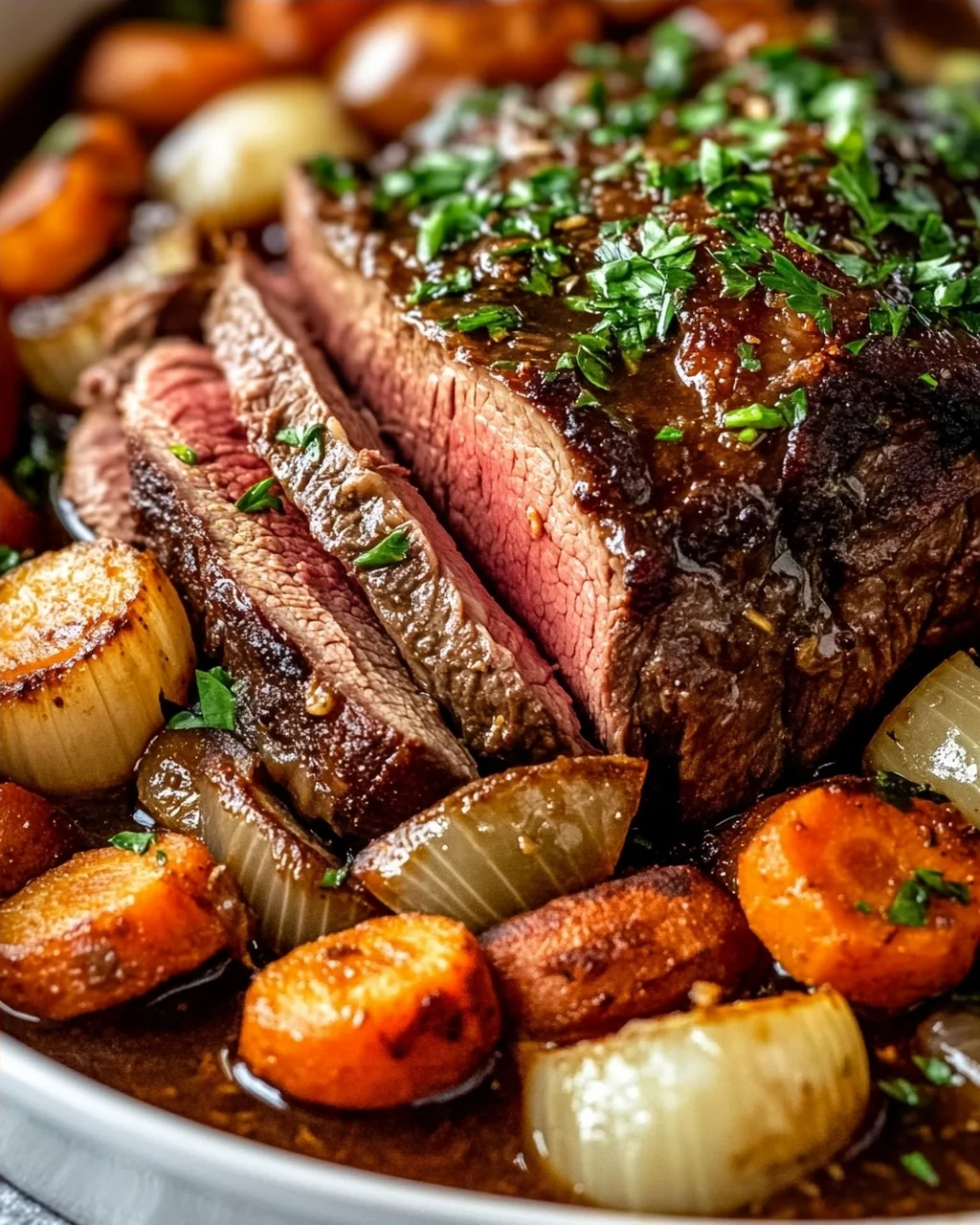 Butterzarter Rinderbraten im Dutch Oven: Butterzart & voller Aroma
