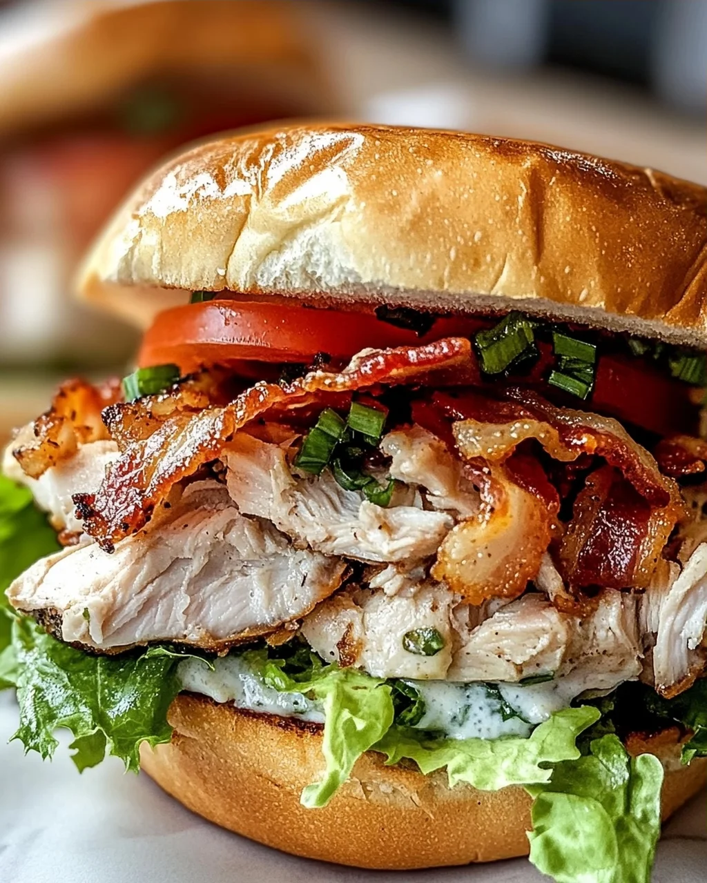 Chopped Chicken Beef Bacon Ranch Sandwich: Schnelle Geschmacksbombe
