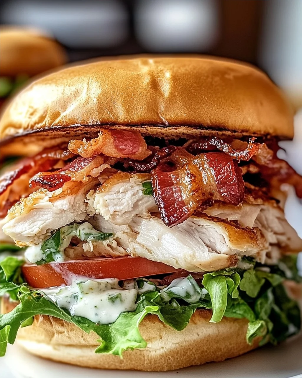 Chopped Chicken Beef Bacon Ranch Sandwich: Schnelle Geschmacksbombe