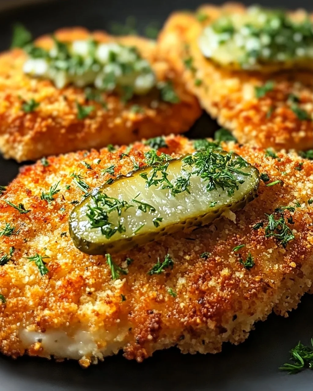 Dill Pickle Parmesan Hähnchen