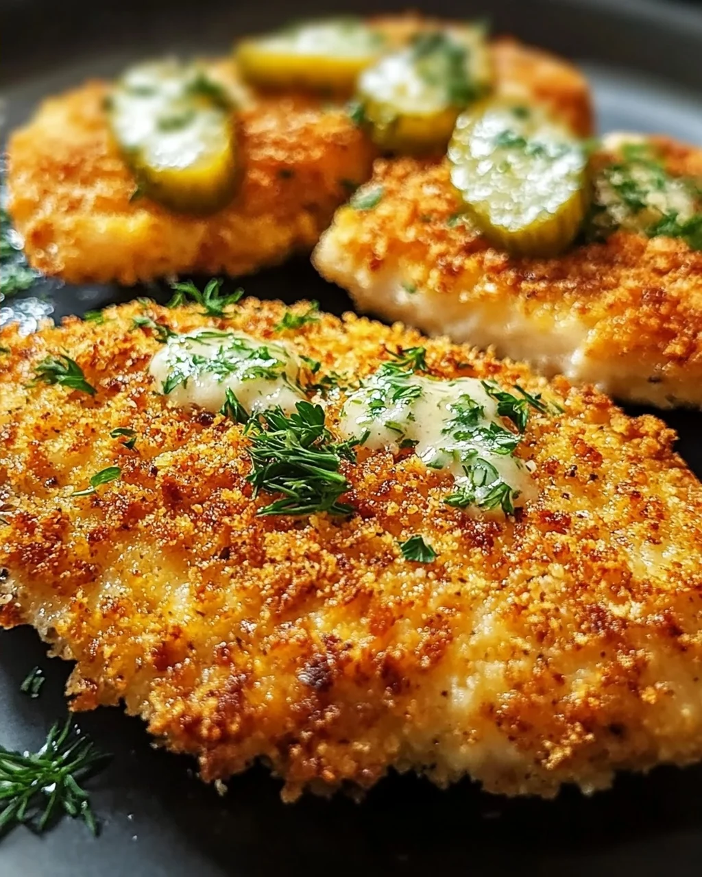 Dill Pickle Parmesan Hähnchen