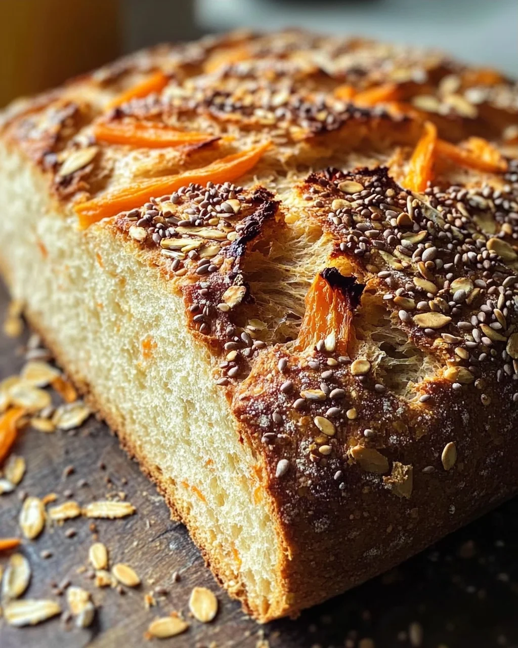 Dinkel Joghurt Brot mit Möhren - Rübli-Brot