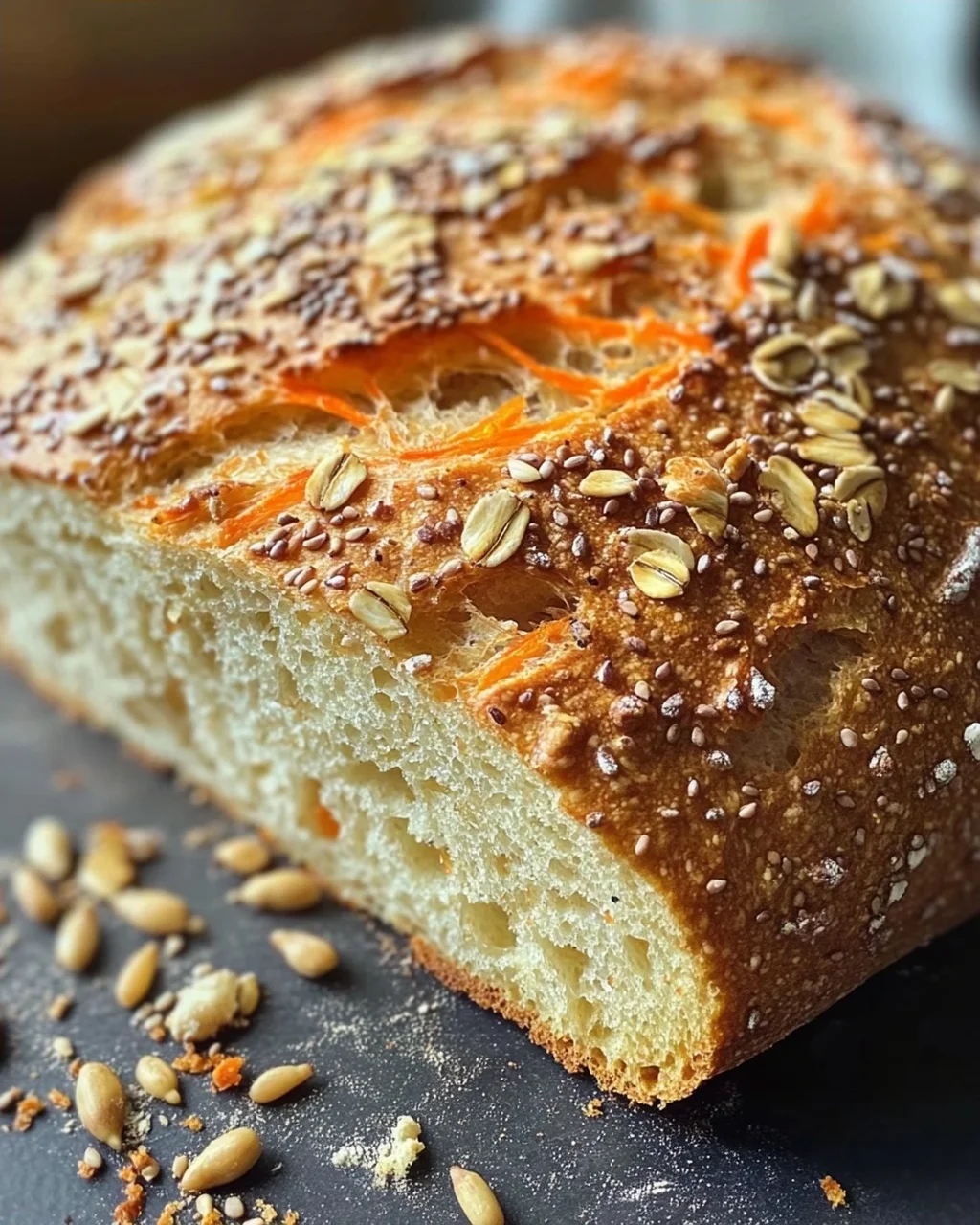 Dinkel Joghurt Brot mit Möhren - Rübli-Brot
