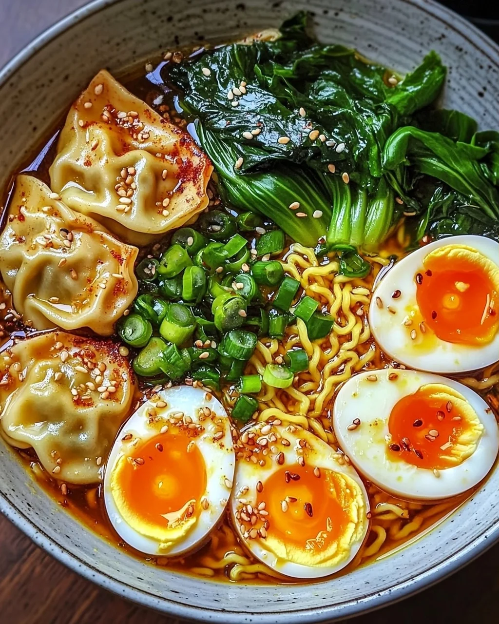Dumpling Ramen Bowl
