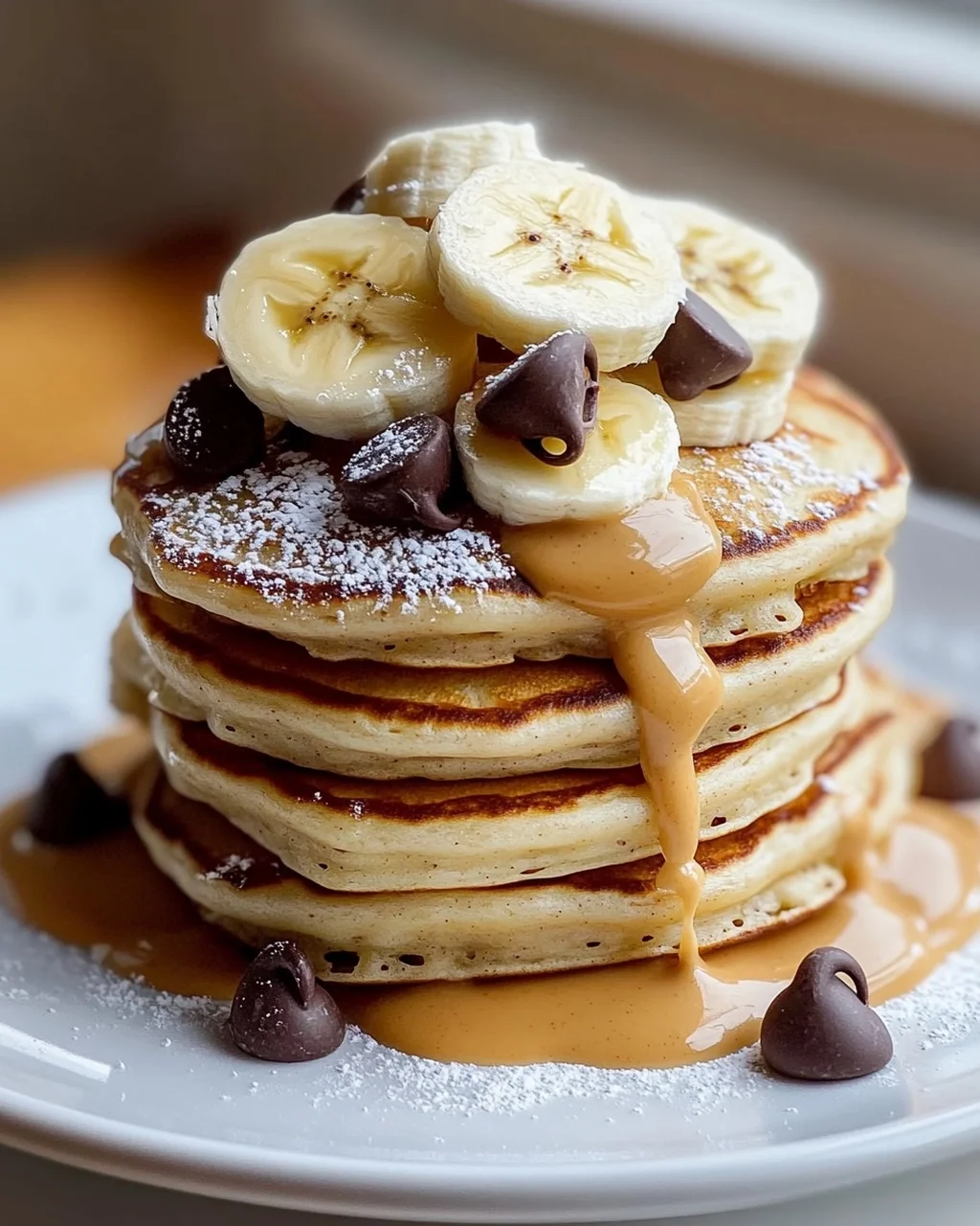 Erdnussbutter-Bananen Mini Pancakes: Dein süßes Frühstück!