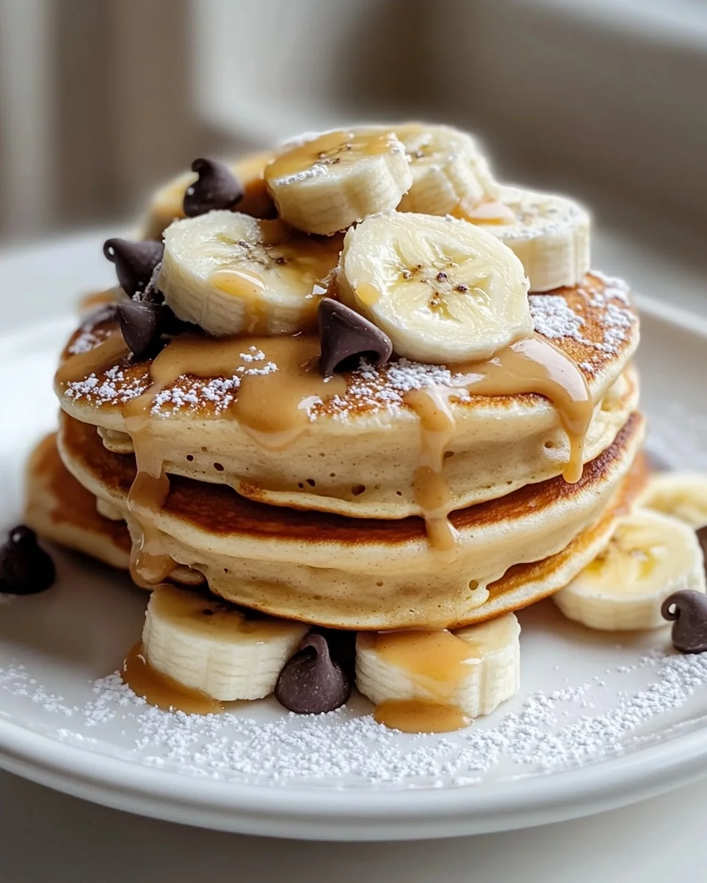 Erdnussbutter-Bananen Mini Pancakes: Dein süßes Frühstück!