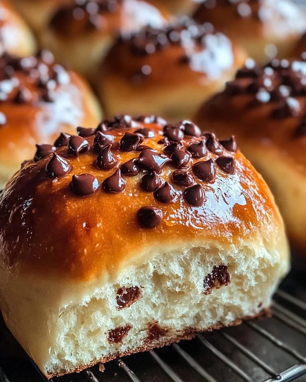 Fluffige Schokobrötchen