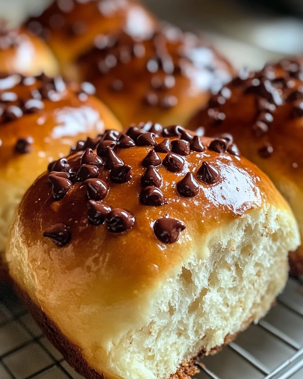 Fluffige Schokobrötchen