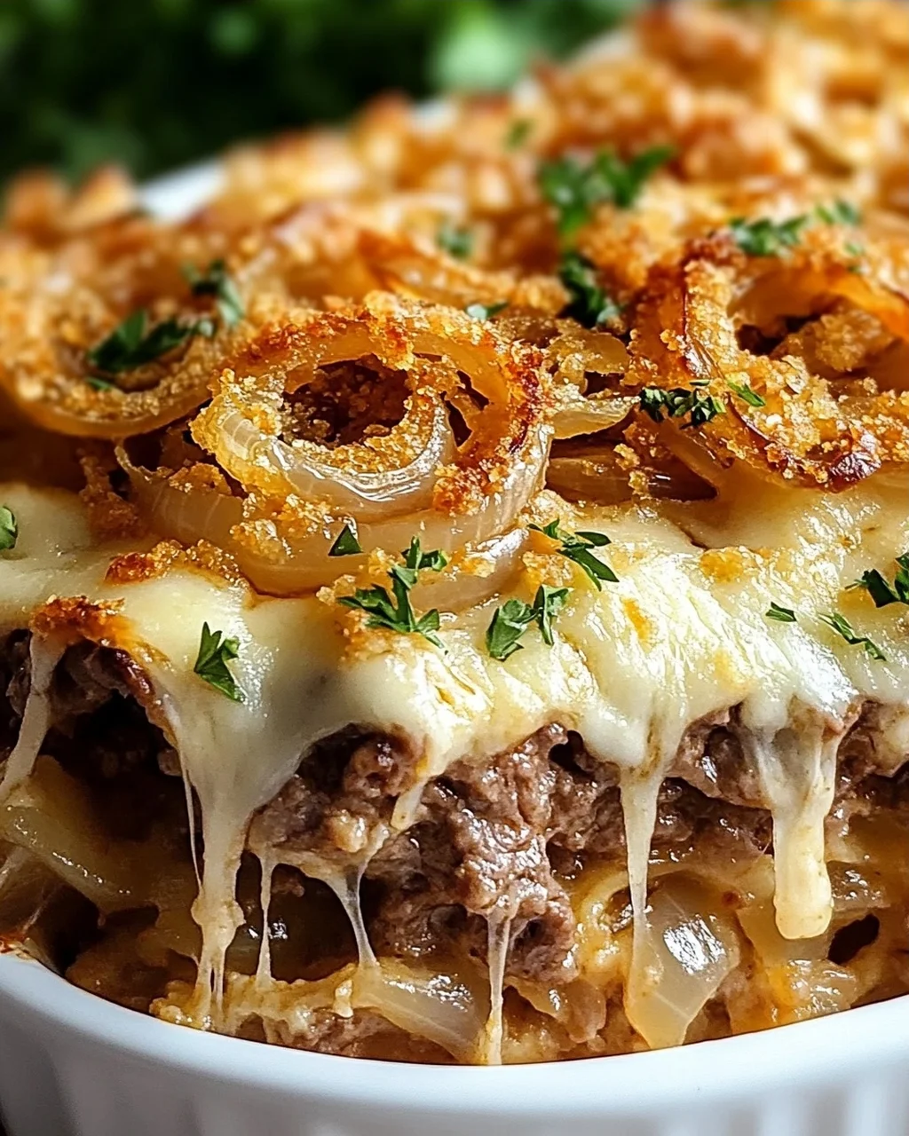 French Onion Beef Casserole