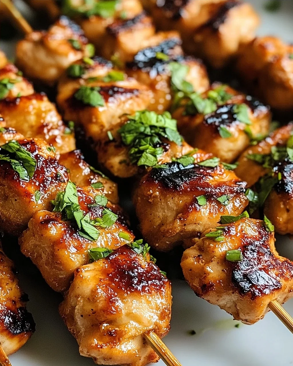 Gegrillte Thai Kokos-Hähnchenspieße: Exotisch lecker!