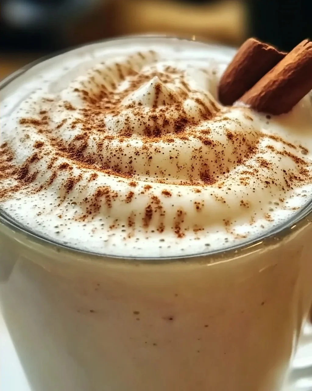 Genieße den perfekten Vanille Zimt Milchtee