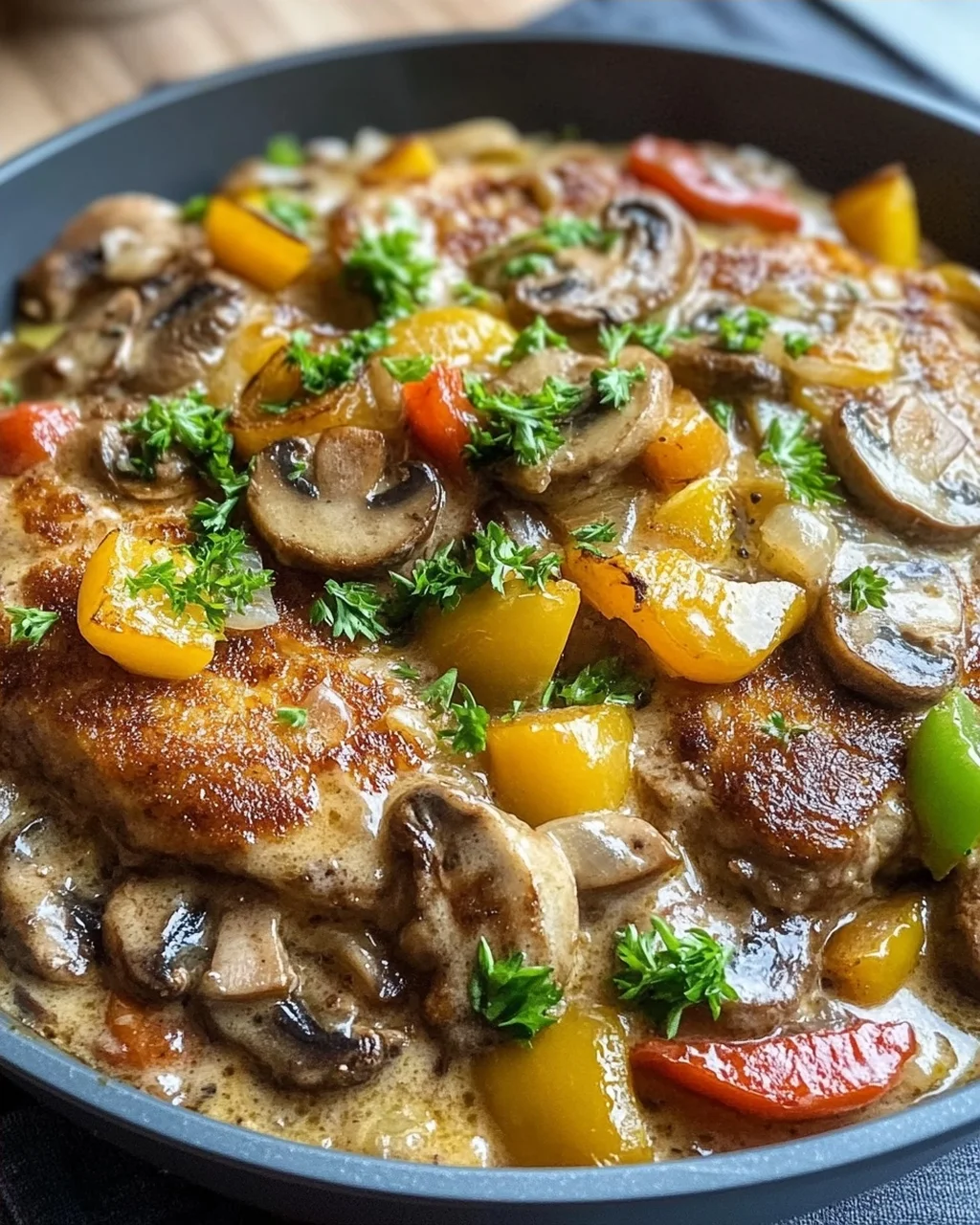 Herzhafte Rinder-Schnitzelpfanne: Einfach & lecker!