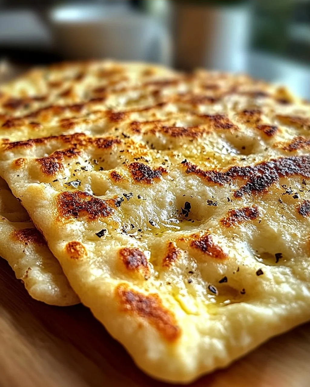 Hüttenkäse Fladenbrot - Glutenfreier Genuss zuhause