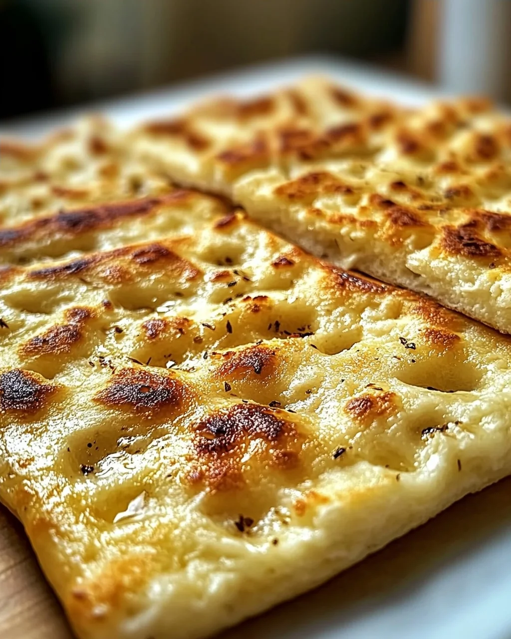 Hüttenkäse Fladenbrot - Glutenfreier Genuss zuhause