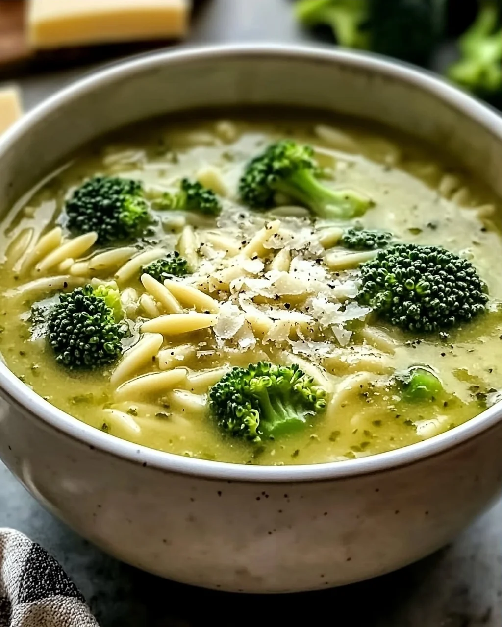 Italienische Brokkolisuppe für gemütliche Abende