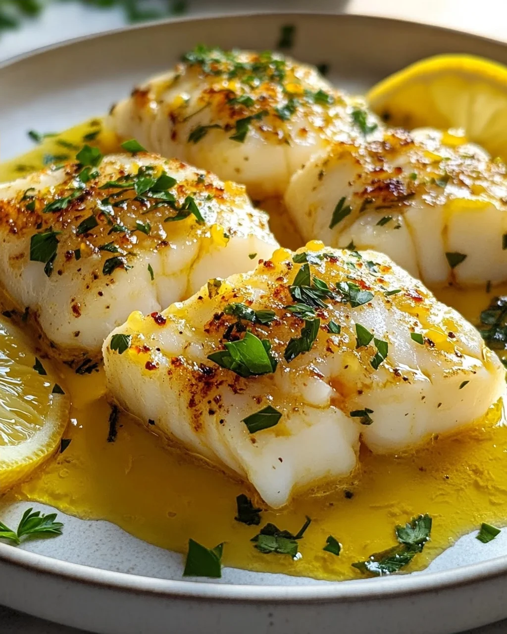 Kabeljau Zitrone-Knoblauch-Butter: Schnell, köstlich, einfach!
