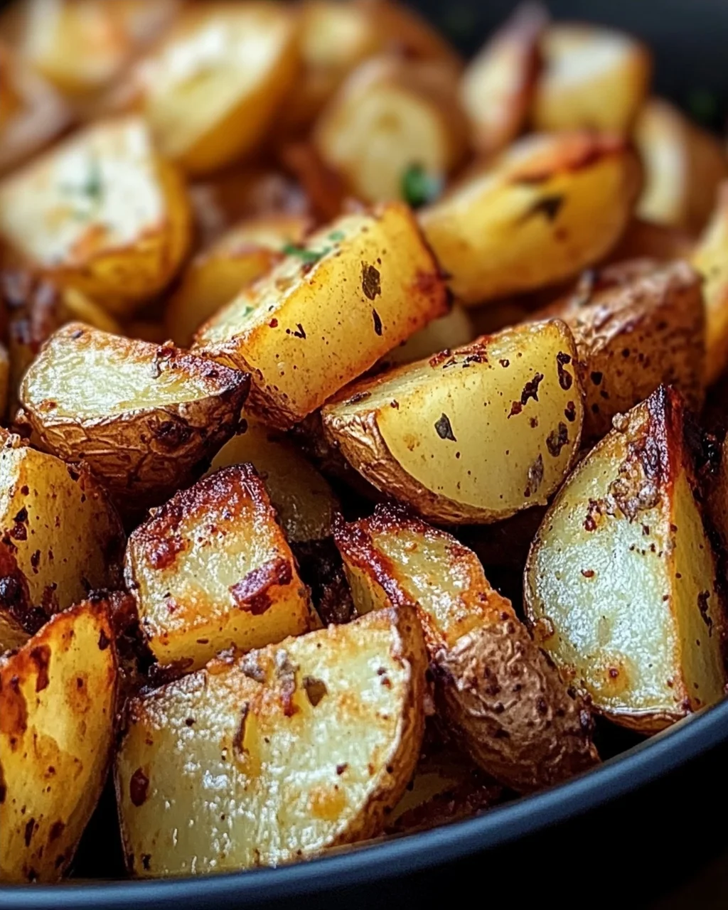 Kartoffeln aus der Heißluftfritteuse