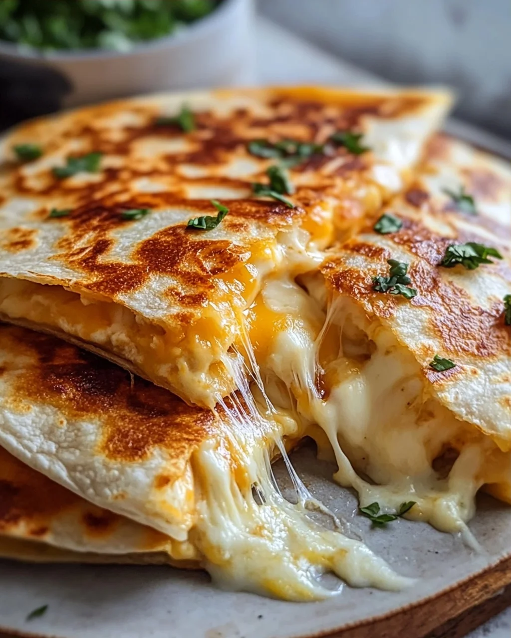 Käsige Quesadillas