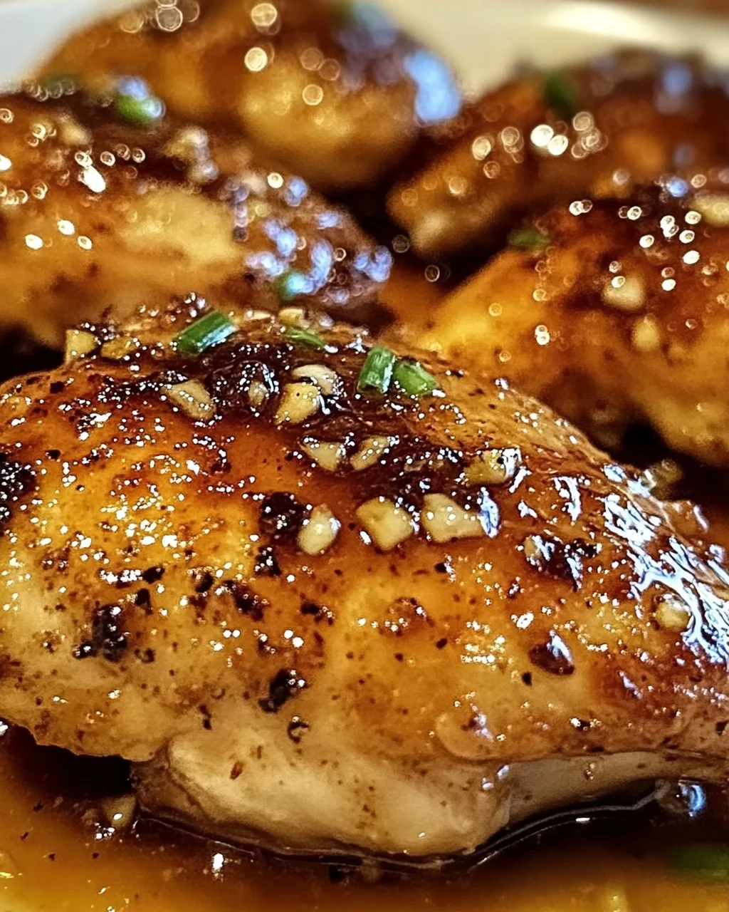 Knoblauch Brauner Zucker Hähnchen: Süßes Genusswunder