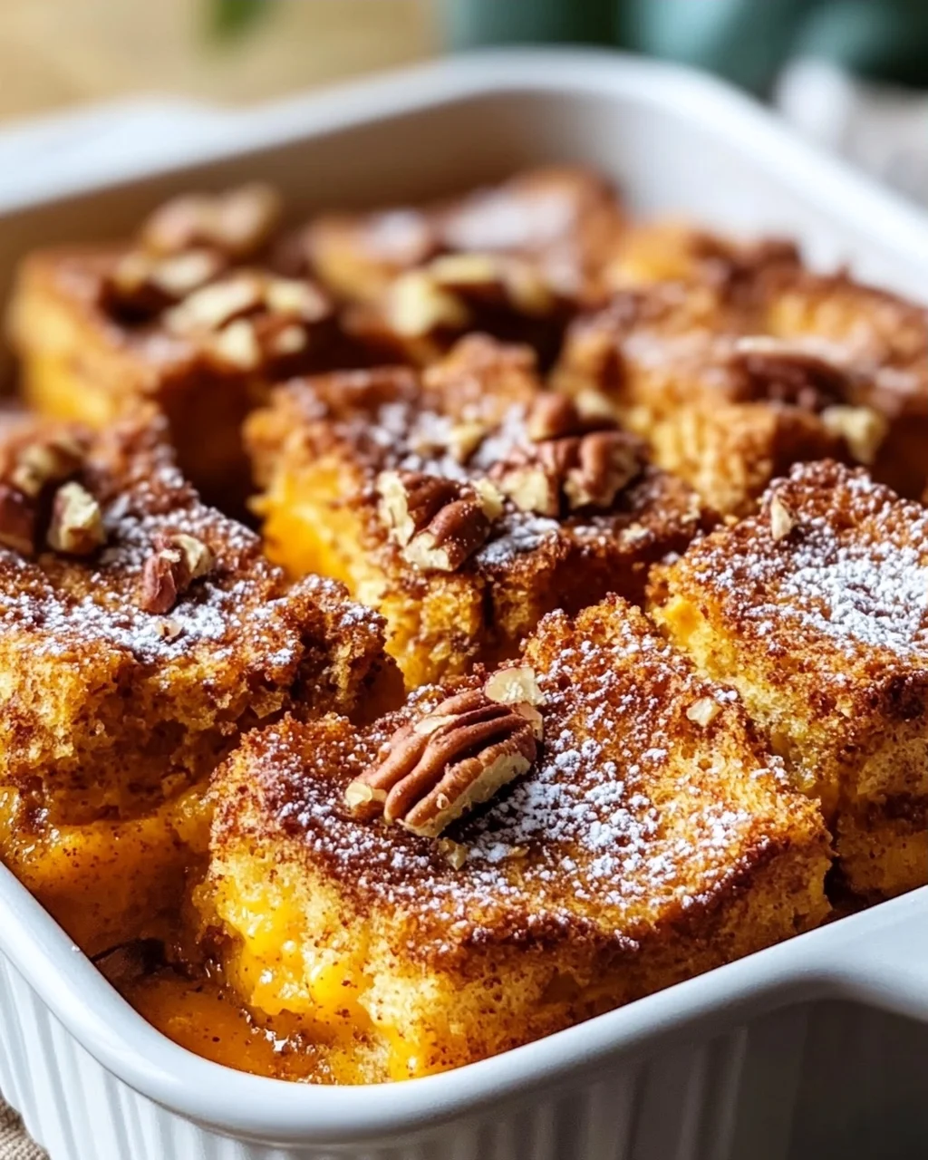 Köstlicher Kürbis-French-Toast-Auflauf: Ideal für Gäste!