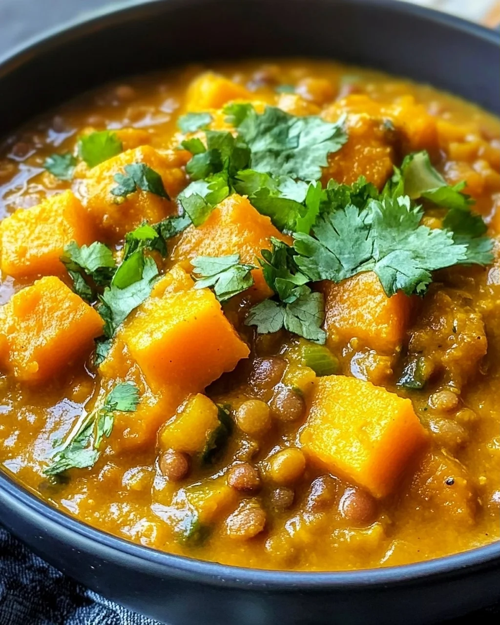Kürbis Linsen Curry: Unglaublich einfach & ultimativ lecker!