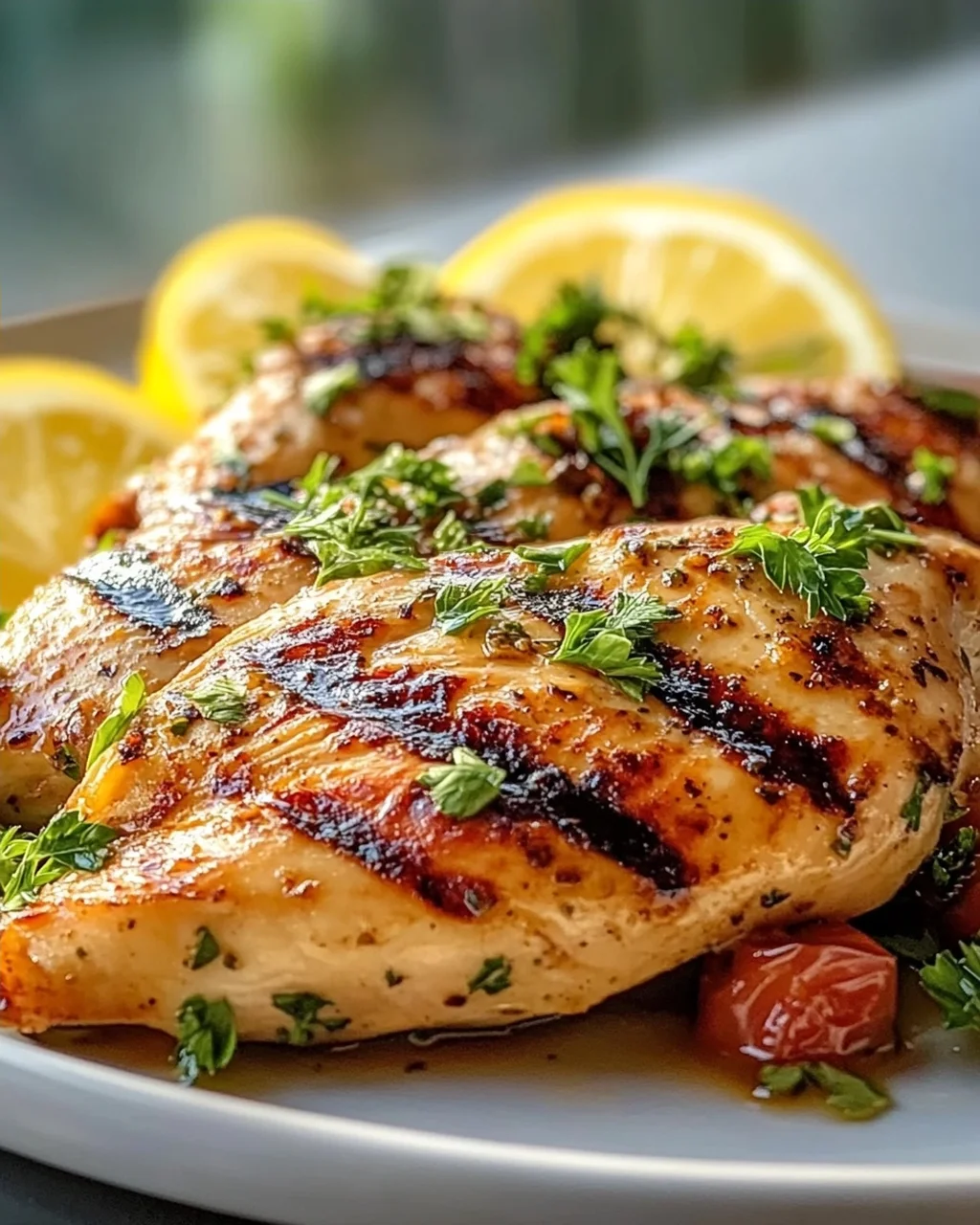 Leckeres Rezept für gegrilltes Kräuterhähnchen vom Grill
