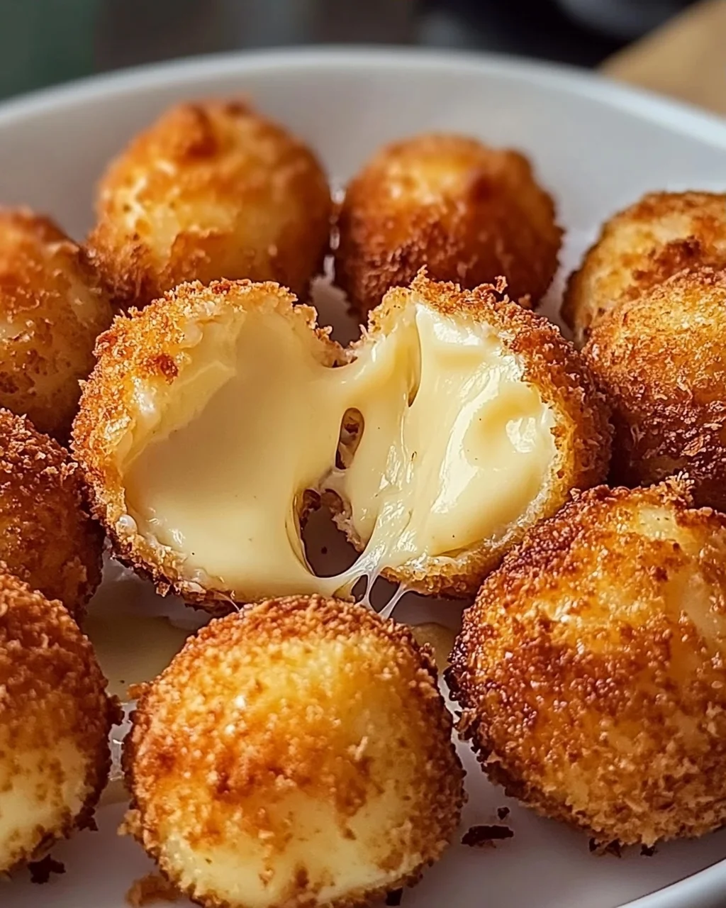 Luftgebratene Babybel-Käse: Knusprig und Köstlich