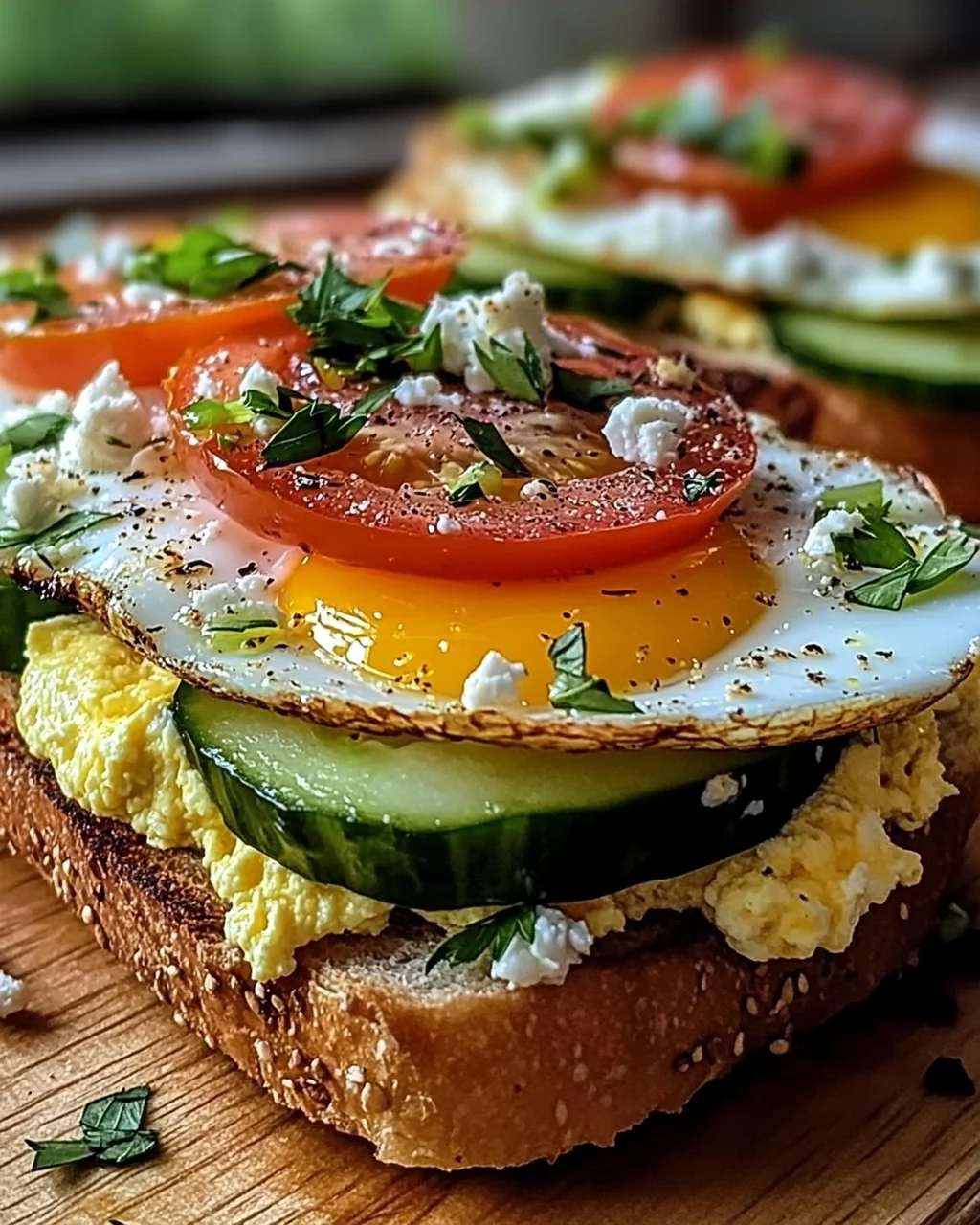 Mittelmeer Frühstücksbrötchen für den perfektem Start