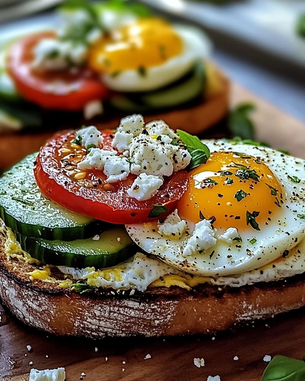Mittelmeer Frühstücksbrötchen für den perfektem Start