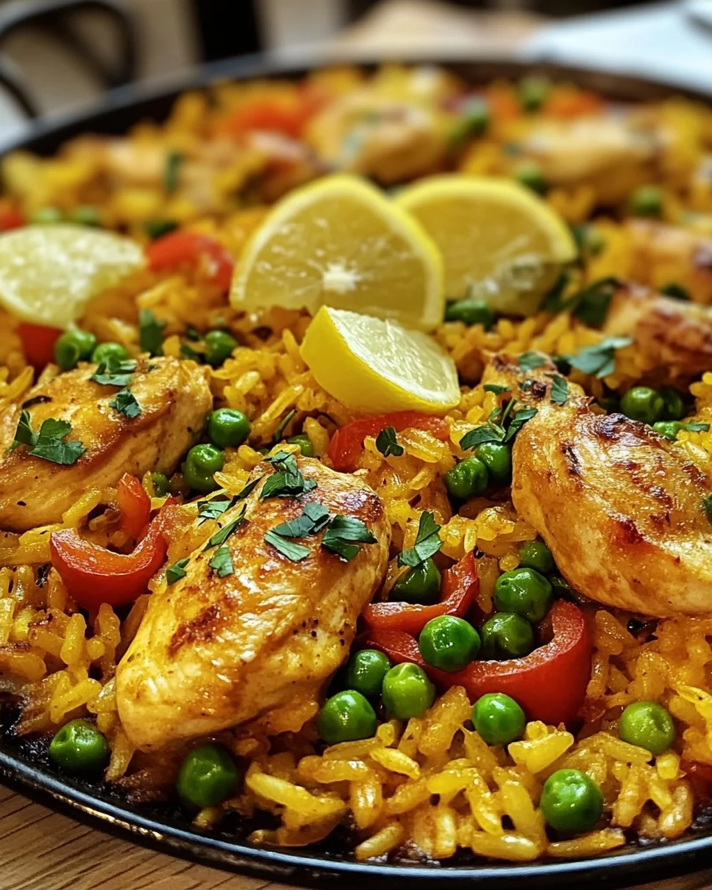Paella mit Hähnchen