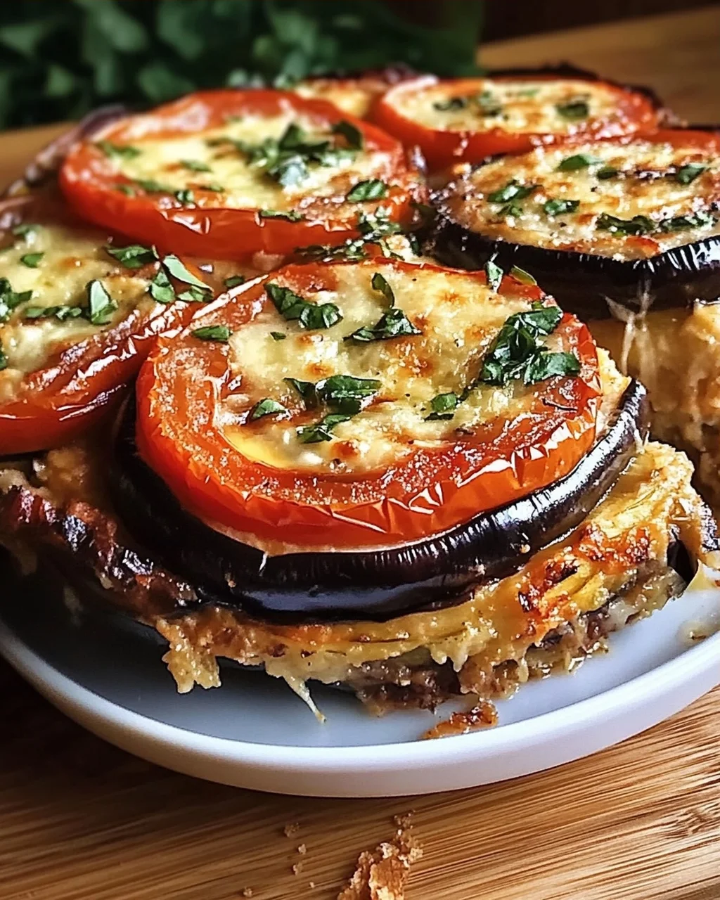 Sommer Tomaten und Auberginen Kuchen Rezept