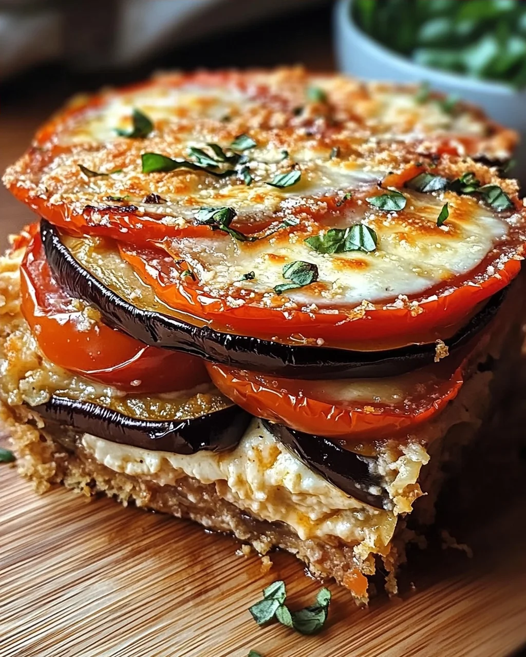 Sommer Tomaten und Auberginen Kuchen Rezept