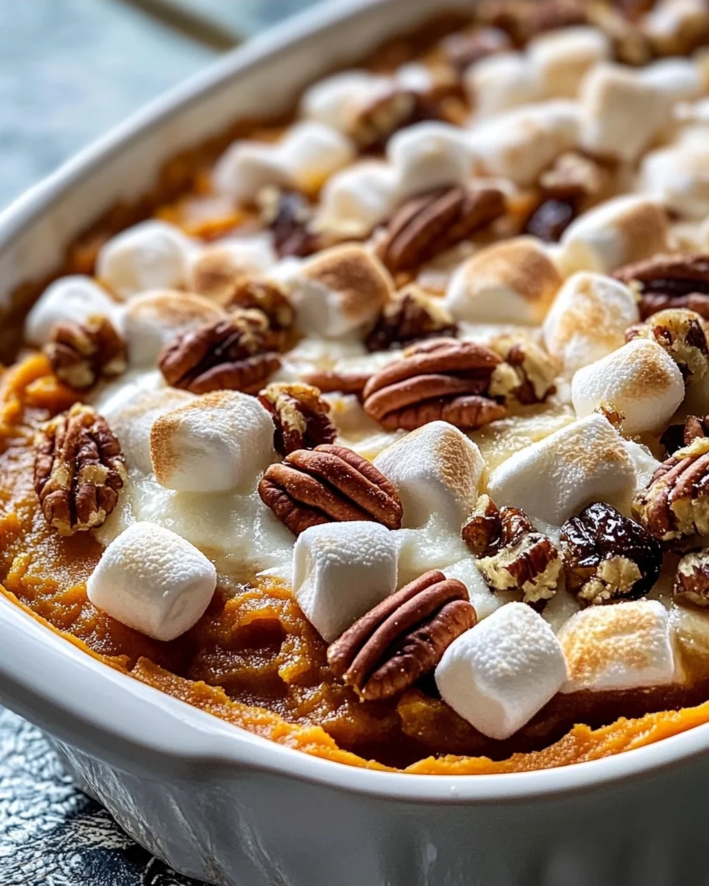 Southern Maple Sweet Potato Casserole