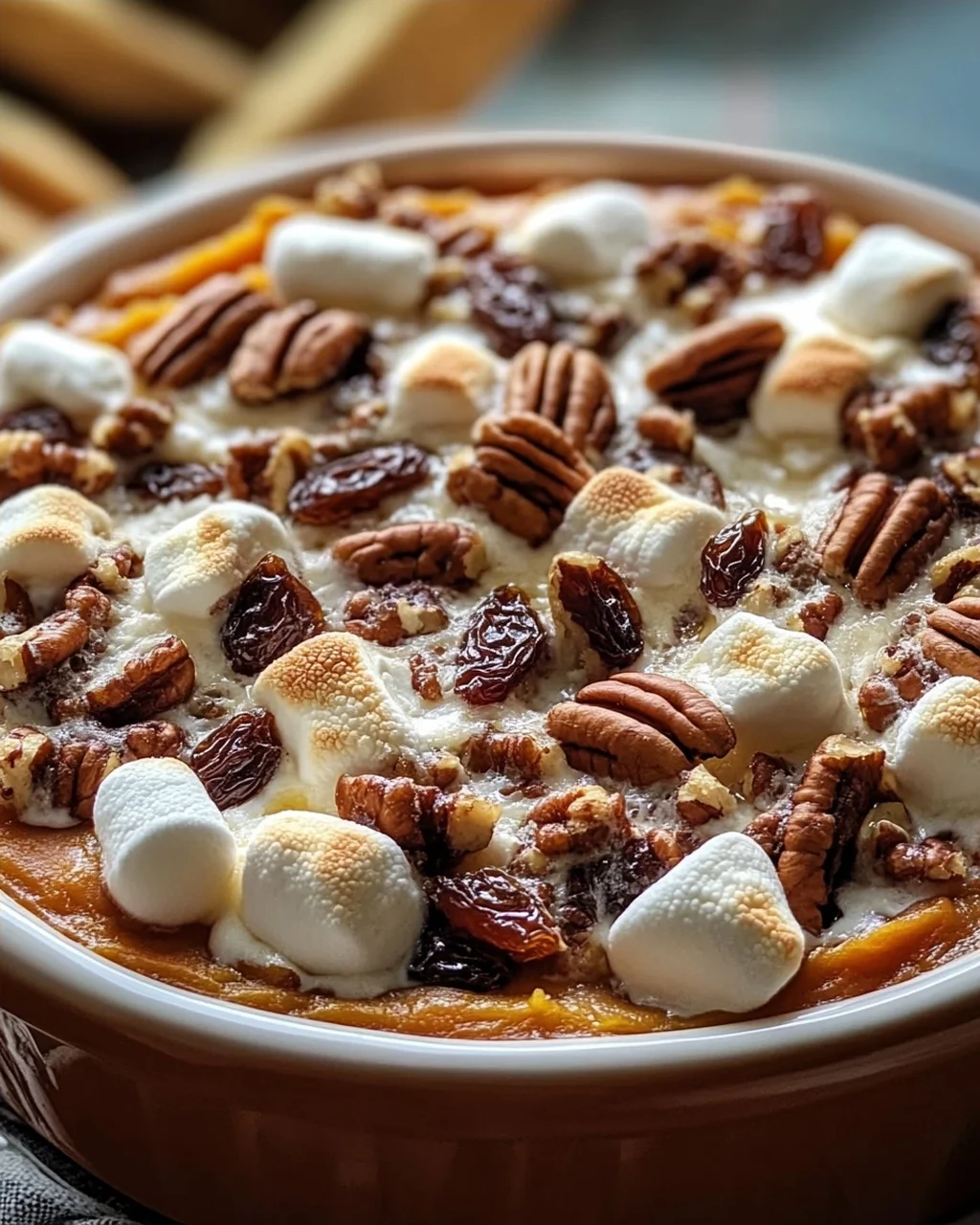 Southern Maple Sweet Potato Casserole