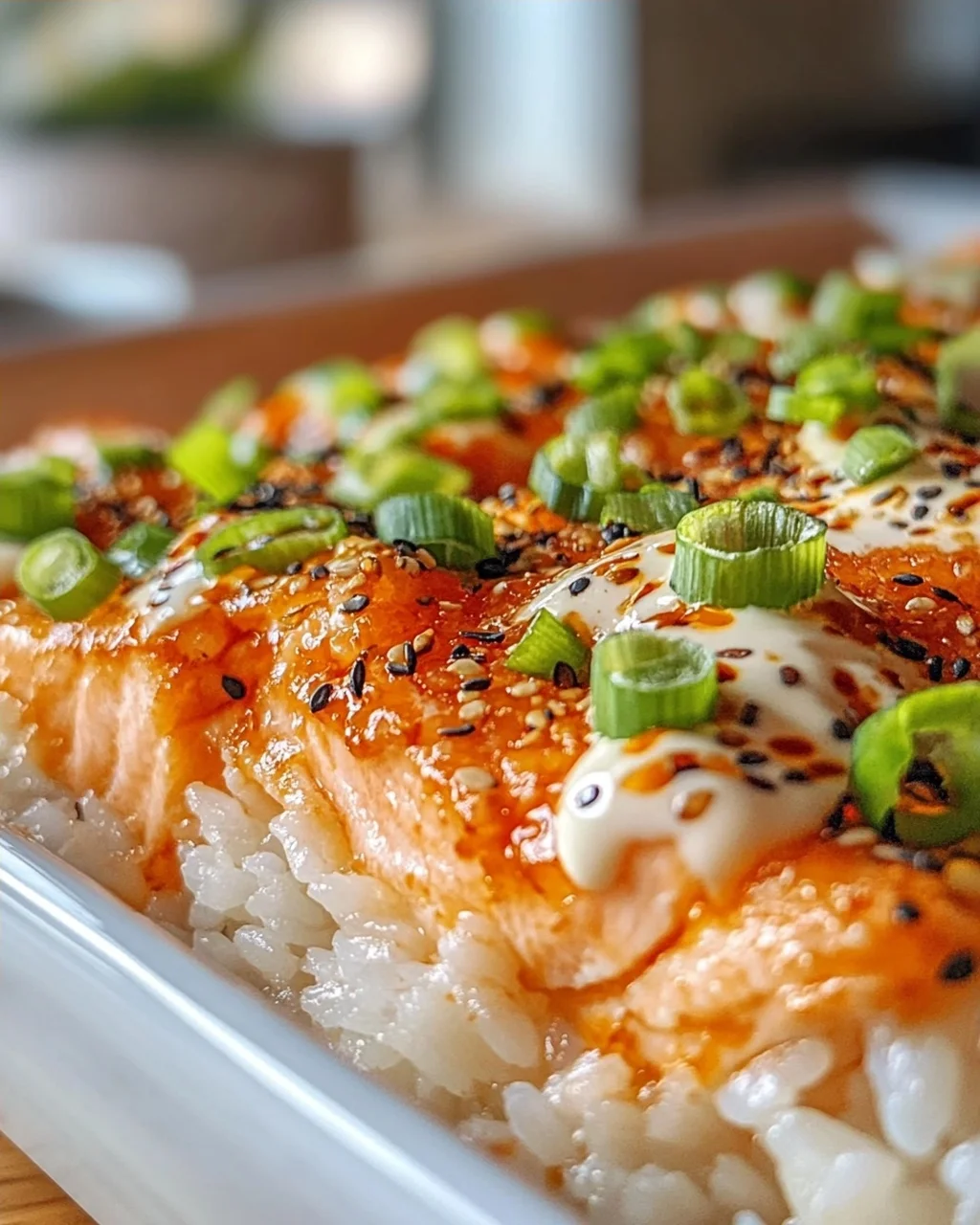 Spicy Lachs Sushi Bake: Der ultimative Sushi-Genuss für Zuhause!