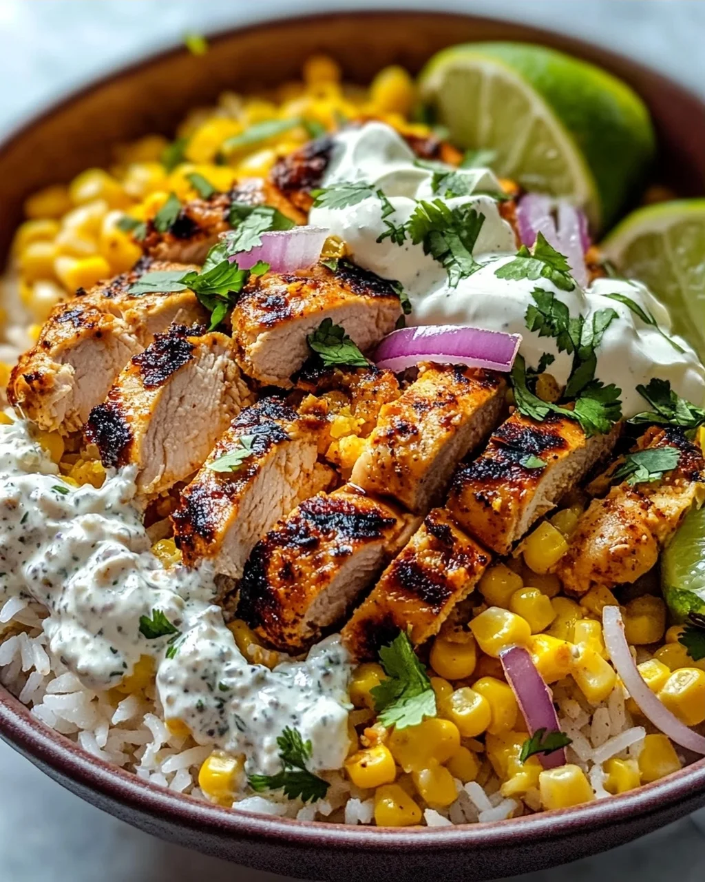 Tasty Street Corn Chicken Bowl