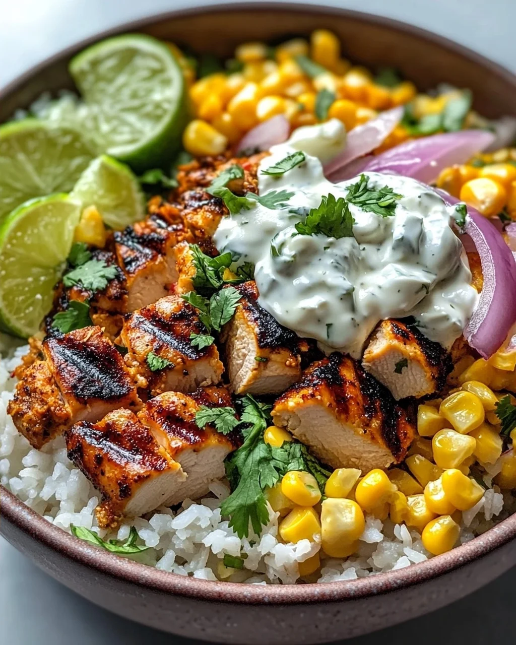 Tasty Street Corn Chicken Bowl
