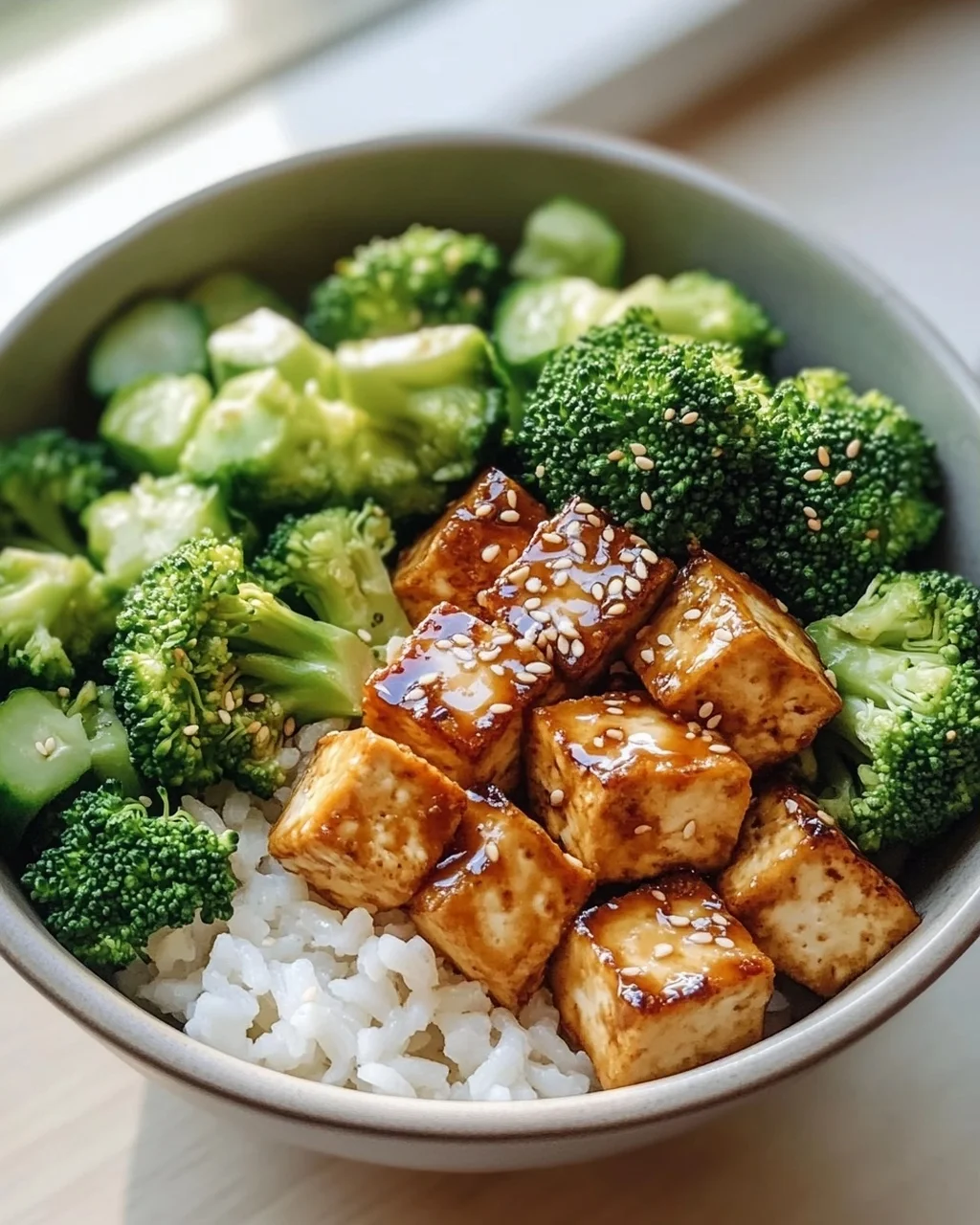Tofu & Broccoli Bowl: Gesund & lecker mit Sesam-Dressing