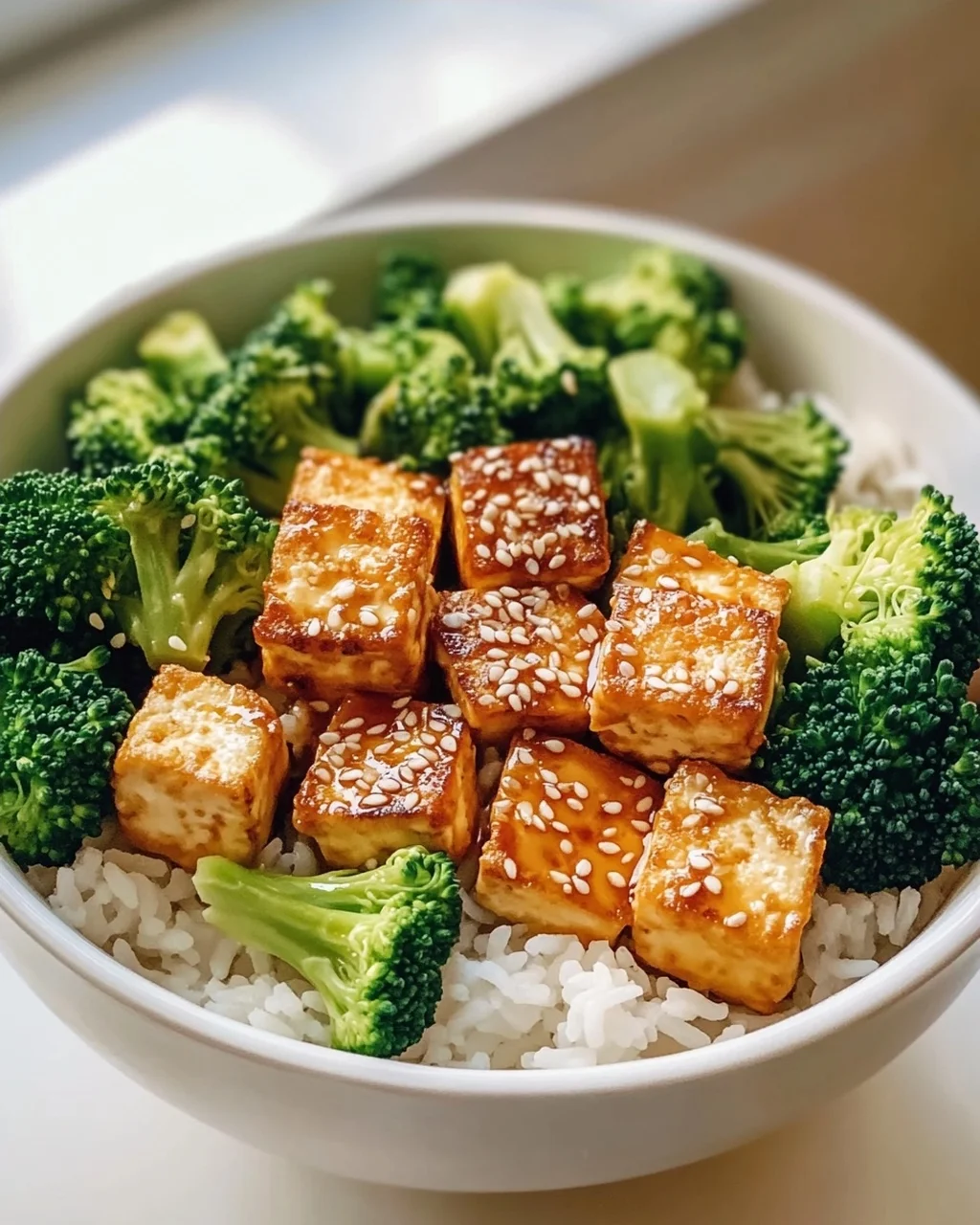 Tofu & Broccoli Bowl: Gesund & lecker mit Sesam-Dressing