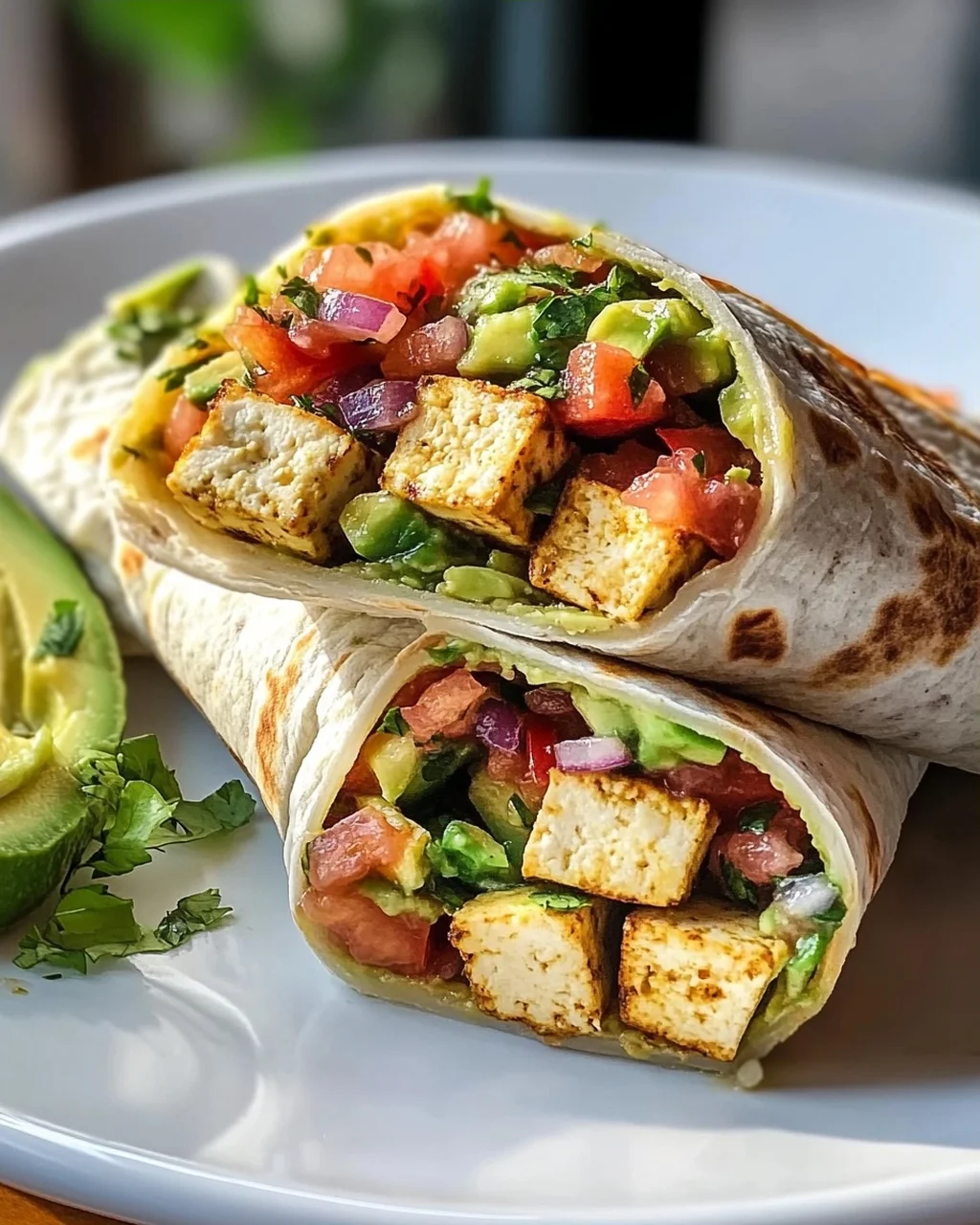 Tofu Wraps mit Avocado & Salsa – Frisch, Leicht & Lecker!