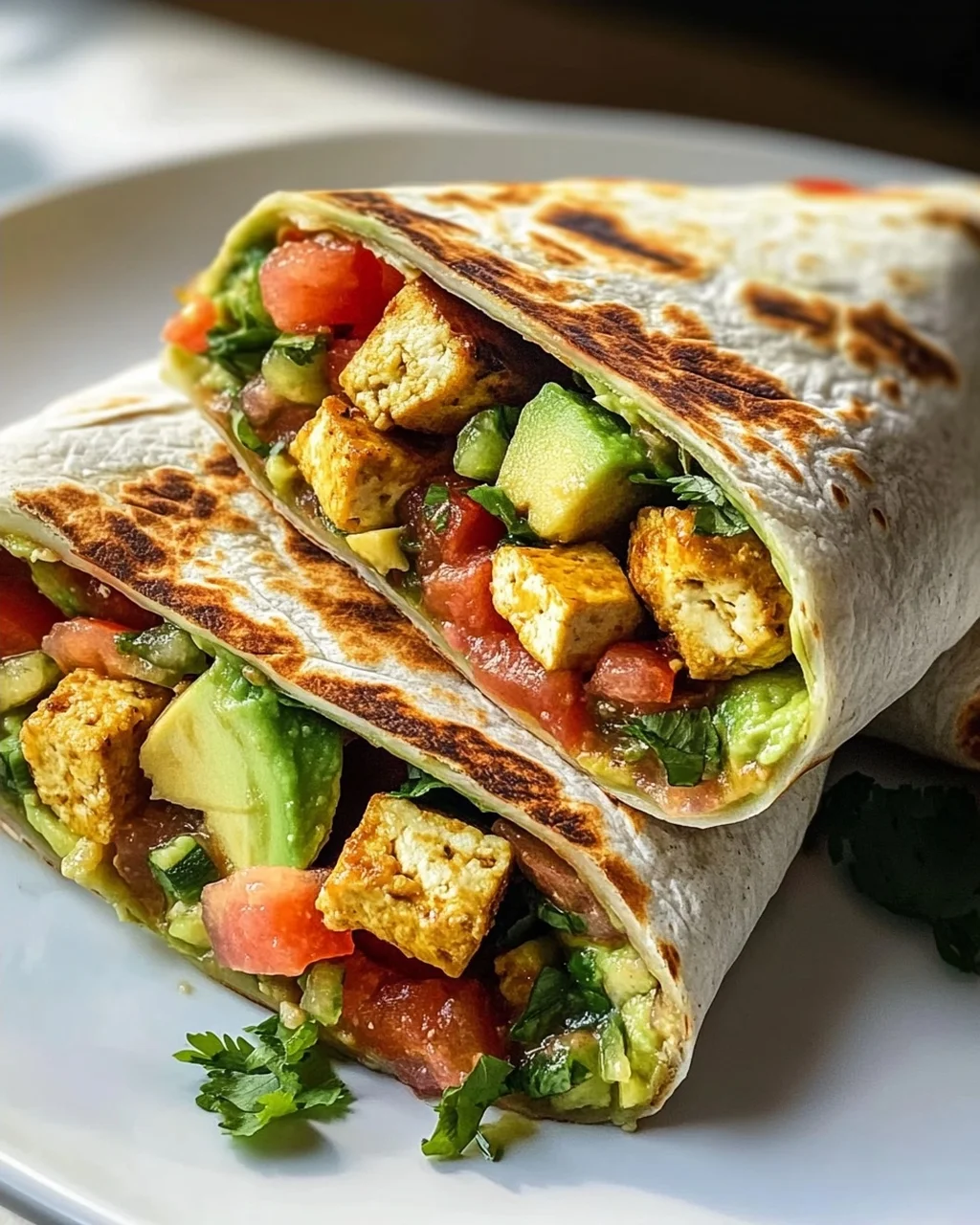 Tofu Wraps mit Avocado & Salsa – Frisch, Leicht & Lecker!