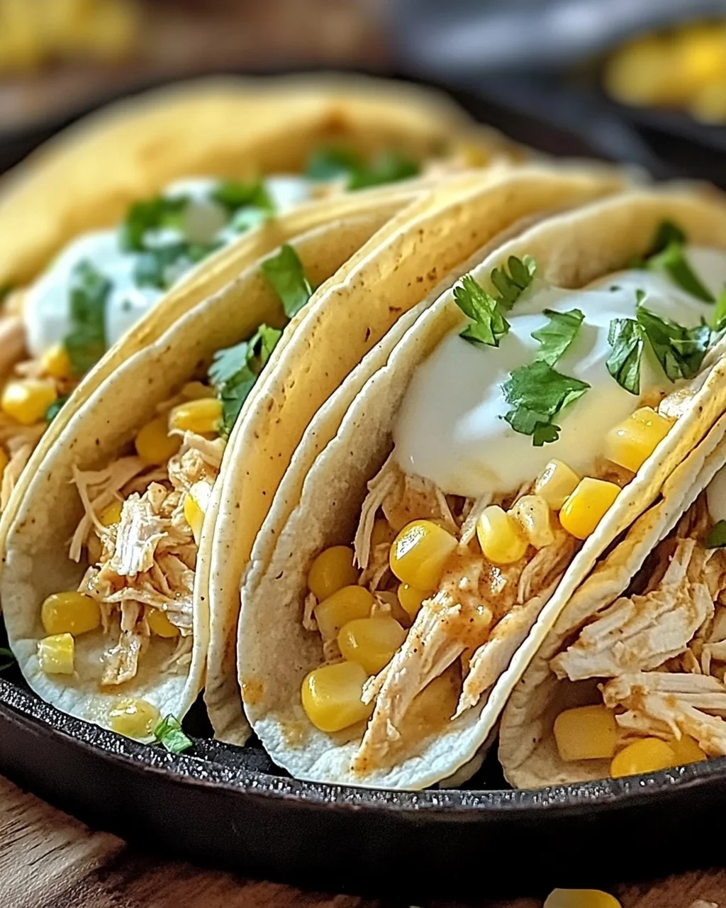 Weiße Hühner-Chili-Tacos für die ganze Familie