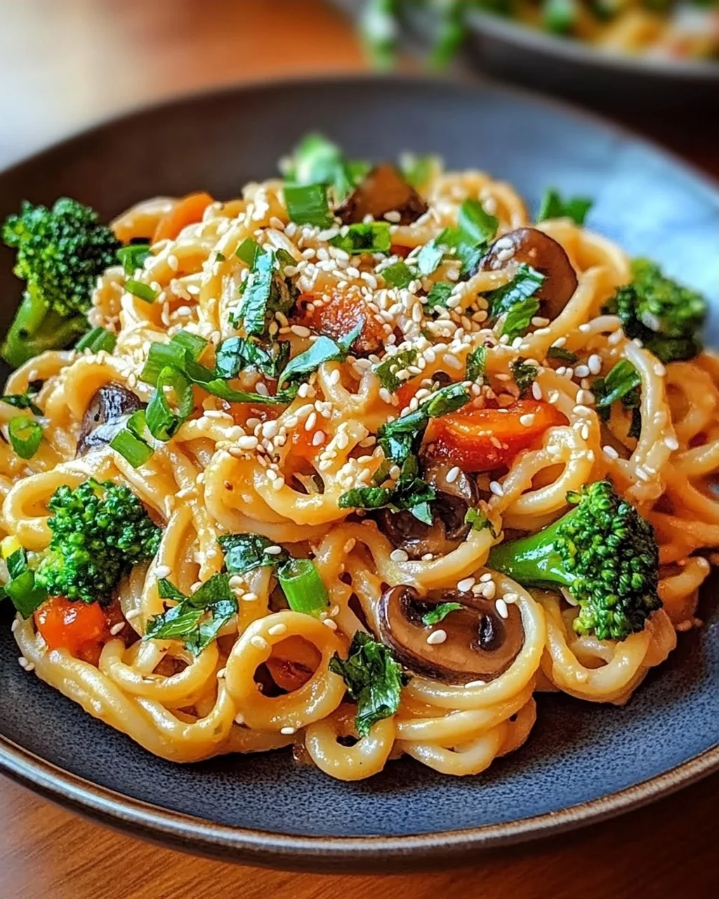 Würzige Miso Pasta