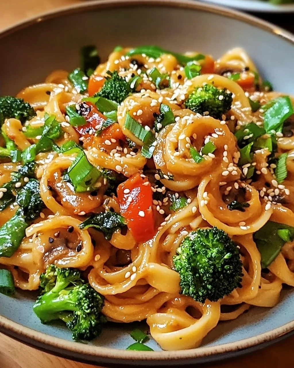 Würzige Miso Pasta
