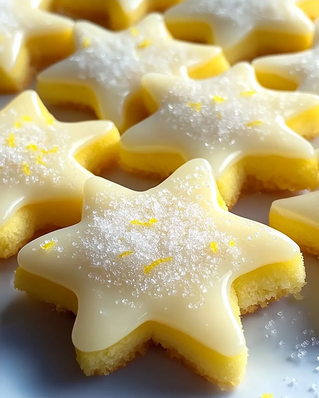 Zarte Zitronensterne – Ultimatives Rezept