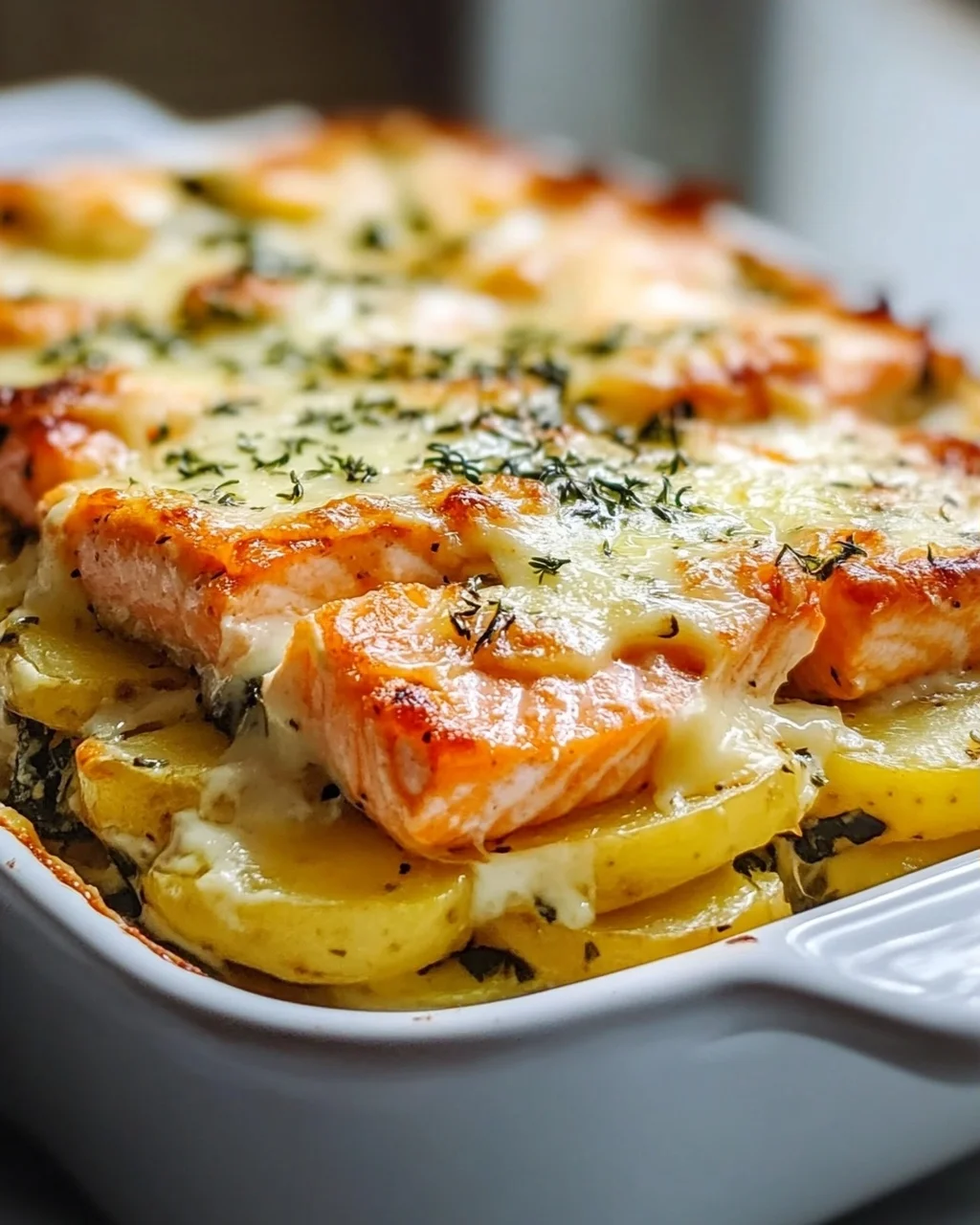 Zarter Lachs Auflauf mit Kartoffeln – Einfach und Lecker!